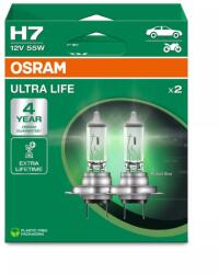 OSRAM Bec Osram Ultra Life H7 12V 55W Set 2 buc (10327669)