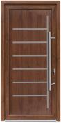 Bastion Usa exterior PVC ZETA, 980x2000 mm, deschidere dreapta, nuc, maner spatial