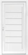 Bastion Usa exterior PVC ZETA, 980x2000 mm, deschidere stanga, alb