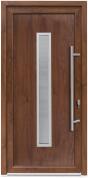 Bastion Usa exterior PVC SERENA, 980x2000 mm, deschidere dreapta, nuc, maner spatial