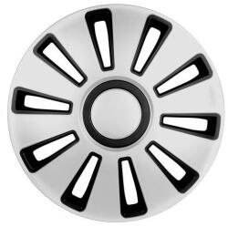 Lampa Set 4 capace roata 16'' SILVERSTONE argintiu cu negru, Lampa (LAM31508)
