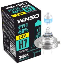 Winso Bec Halogen Winso Hyper +60% H7 - 12V, 55W PX26d ● 3400K (12-745-909)