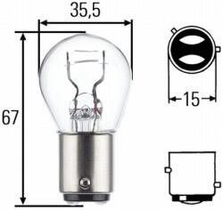 HELLA Bec Hella P21/4W 12V 21/4 W BAZ15d (10294799)