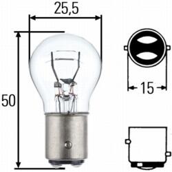HELLA Bec Hella P21/5W 12V BAY15d (10294789)