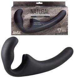  Страплес страп-он, гъвкав и адаптивен - Natural Temptation Black (5011-02LOLA)