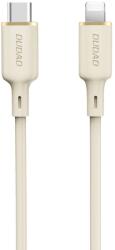 Dudao Cablu pentru incarcare si transfer de date Dudao L7SCL, USB-C/Lightning, 30W, 2m, Bej (6976625331093)