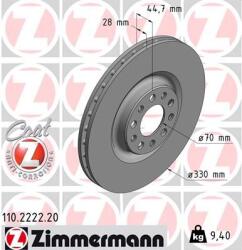 ZIMMERMANN Disc frana ZIMMERMANN 110.2222. 20 (110.2222.20)