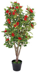 AdTrend Trandafiri artificiali rosii in ghiveci 16 x 120 cm (112122B)