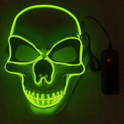  Ijesztő Halloween maszk Yanatuse, Led maszk, 3 villogási mód (6931017522596)