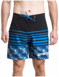 Meatfly Мъжки плувни костюми Meatfly Ernie Boardshorts 19" Blue Mountains / Stripes / Black Meatfly | Sin | МЪЖЕ | M