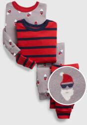 GAP Детска пижама Santa, 2 части GAP GAP | Cherven Siv | Момчешки | 98