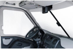 REMIS Jaluzele REMIfront pentru PARBRIZ Renault Master 09/2019-2023, GRI deschis (Selecteaza varianta: oglinda fara senzor de ploaie)