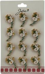 Flippy Set 12 Brose Martisor Primavara, Jolie, Model Margarete Impletite (134012)