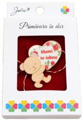 Flippy Martisor Brosa Mica in Cutie, Jolie, Dimensiune Brosa 2, 5-3 cm, Material Metal, Model Ursulet, Multicolor (134767)