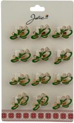 Flippy Set 12 Brose Martisor Primavara, Jolie, Model Ghiocel cu Piatra (134047)