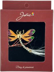 Jolie Brosa Vintage, Jolie, Material Metal, Ambalaj Carton, Dimensiune Brosa Aproximativ 4-6 cm, Model Libelula, Multicolor (165155)