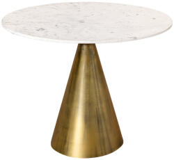Invicta interior Masa de dining ELEGANCIA si blat de marmura, 100 cm (44859)