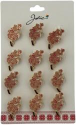 Flippy Set 12 Brose Martisor Primavara, Jolie, Model Buchet de Flori Roz (134010)