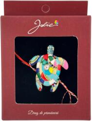 Jolie Brosa Vintage, Jolie, Material Metal, Ambalaj Carton, Dimensiune Brosa Aproximativ 4-6 cm, Model Broasca Testoasa, Multicolora (165148)