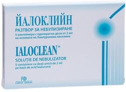 NaturPharma Products RO SRL Solutie de nebulizare sterila Ialoclean, 5 monodoze, Farma-Derma