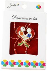 Flippy Martisor Brosa Mica in Cutie, Jolie, Dimensiune Brosa 2.5-3 cm, Material Metal, Model Vrabiute, Multicolor (134769)