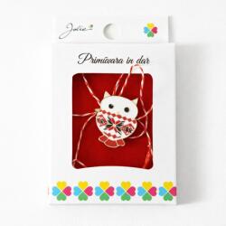 Flippy Martisor Brosa Mica in Cutie, Jolie, Dimensiune Brosa 2, 5-3 cm, Material Metal, Model Bufnita Traditionala, Multicolor (134776)