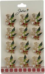 Flippy Set 12 Brose Martisor Primavara, Jolie, Model Flori Lacrimioare si Scrisoare (134015)