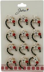 Flippy Set 12 Brose Martisor Primavara, Jolie, Model Potcoava cu Floare si Buburuza (128314)