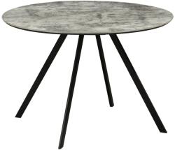 Invicta interior Masa de dining ATELIER cu aspect de piatra gri, 100 cm (46569)