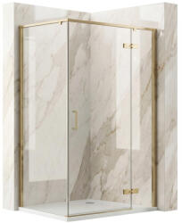 Rea Cabina de dus Rea Bruno 120 x 90 cm auriu periat (REA-K3604)