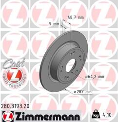 ZIMMERMANN Disc frana ZIMMERMANN 280.3193. 20 (280.3193.20)