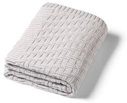 Babyono Бебешко плетено одеяло BabyOno - 75x100 см, Сиво (5901435417232) - baby