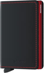 Secrid Slimwallet kártyatartó (SM Matte Black & Red)