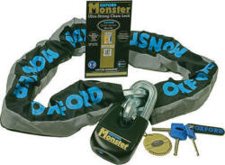 Oxford Monster Lanț Antifurt Motocicletă cu Încuietoare și Lungime 150 cm Culoare Neagră OF17 (OF17)