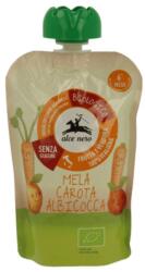 Alce Nero BIO Alma-, sárgarépa- és sárgabarackpüré gluténmentes (tasakos) 100g