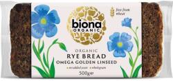 Windmill Organics Biona BIO Rozskenyér omega arany lenmaggal 500g