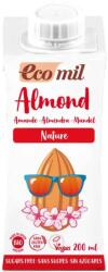 Nutriops EcoMil EcoMil BIO Mandulaital hozzáadott édesitő nélkül 200ml
