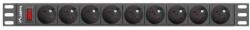 Lanberg Unitate Alimentare Pdu 19", 9 Prize Ng (PDU-09E-0300-BK)