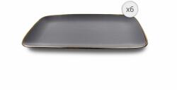 Heinner Set 6 Platouri Ceramica 32X20 Cm, Calypso (HR-WDF-G326)