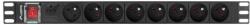 Lanberg Unitate Alimentare Pdu 19", 8 Prize Ng (PDU-08E-0200-BK)