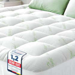 Niagara Sleep Solution bambusz matracvédő - zöld - 140x200 cm