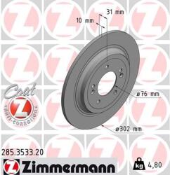 ZIMMERMANN Disc frana ZIMMERMANN 285.3533. 20 (285.3533.20)