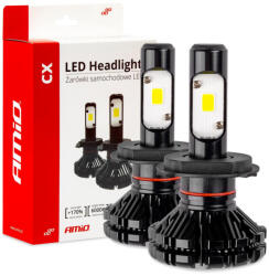AMiO LED autó fényszóró izzó H4 6000K CX sorozat PRÉMIUM (01073)