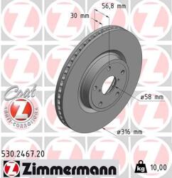 ZIMMERMANN Disc frana ZIMMERMANN 530.2467. 20 (530.2467.20)