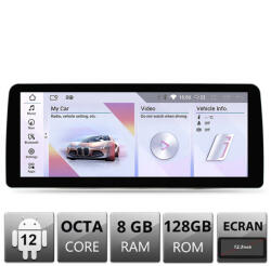 Edotec Navigatie Android BMW Seria 1 E87 CCC 12.3 inch 8GB RAM 128GB 4G (bm-4+CCC-12.3-8+128)