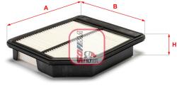 SOFIMA Filtru aer SOFIMA S 3325 A (S 3325 A) - automobilus