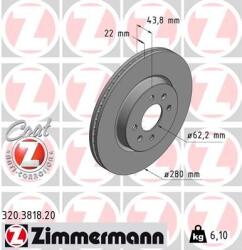 ZIMMERMANN Disc frana ZIMMERMANN 320.3818. 20 (320.3818.20)