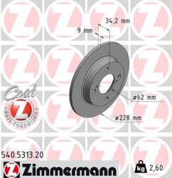 ZIMMERMANN Disc frana ZIMMERMANN 540.5313. 20 (540.5313.20)