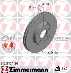 ZIMMERMANN Disc frana ZIMMERMANN 610.3724. 20 (610.3724.20)