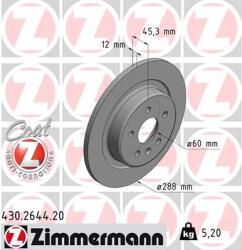ZIMMERMANN Disc frana ZIMMERMANN 430.2644. 20 (430.2644.20)